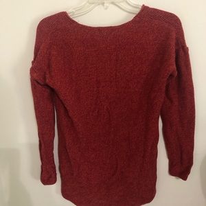 Old Navy Red V neck sweater size Small. Worn once.